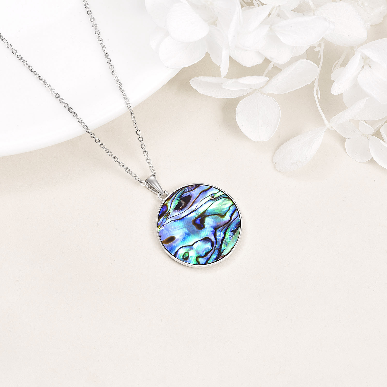 Horus Necklace Sterling Silver Egyptian Pendant